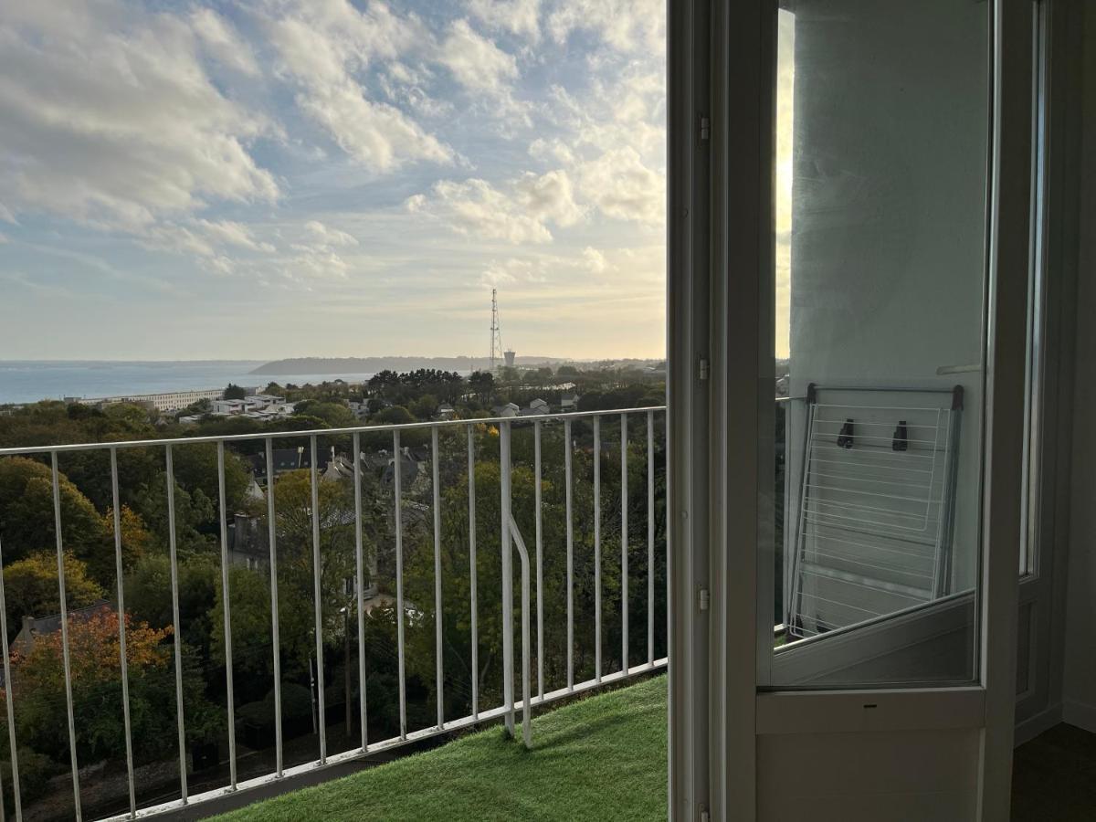 Nouveau! Appartement Vue Mer 180° Et Place Parking بريست المظهر الخارجي الصورة